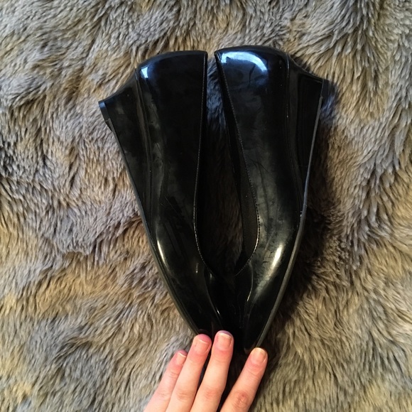 Black Patent Wedge - Picture 3 of 5